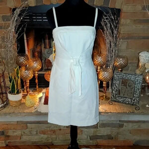 Etcetera White Dress